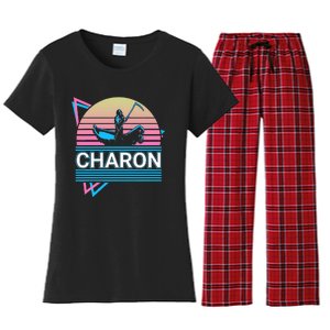 Charon Greek God Ancient Greek Mythology Women's Flannel Pajama Set