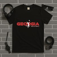 Court Game Ga Team Atlanta Georgia Volleyball Player T-Shirt
