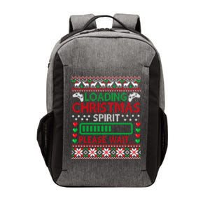 Christmas Gaming Gift Loading Christmas Spirit For Gamer Ugly Great Gift Vector Backpack