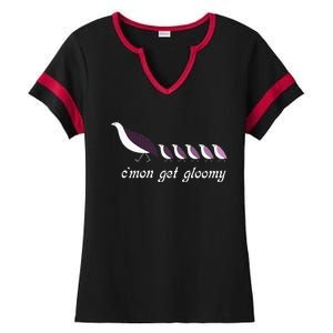 CMon Get Gloomy Ladies Halftime Notch Neck Tee