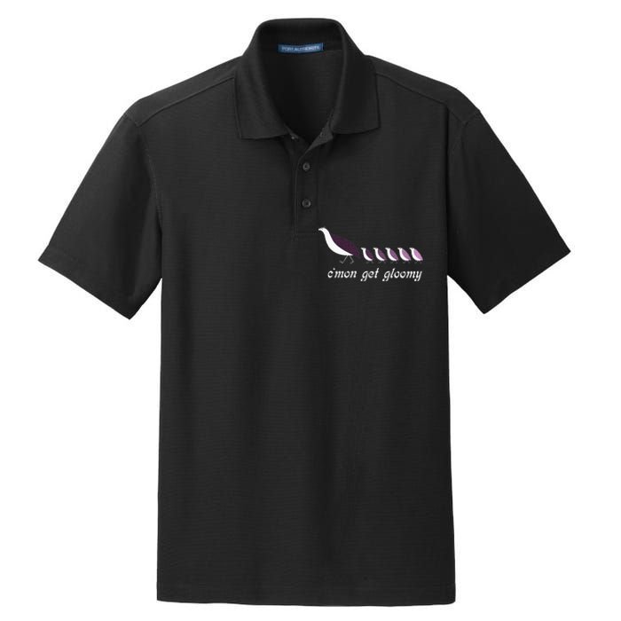 CMon Get Gloomy Dry Zone Grid Polo