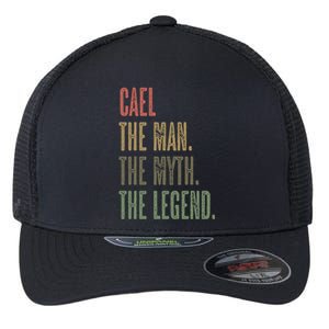 Cael Great Gift The The Myth The Legend Funny Great Gift Name Gift Flexfit Unipanel Trucker Cap