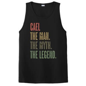 Cael Great Gift The The Myth The Legend Funny Great Gift Name Gift PosiCharge Competitor Tank