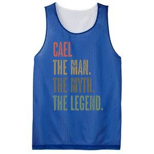 Cael Great Gift The The Myth The Legend Funny Great Gift Name Gift Mesh Reversible Basketball Jersey Tank