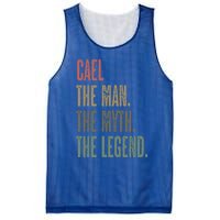 Cael Great Gift The The Myth The Legend Funny Great Gift Name Gift Mesh Reversible Basketball Jersey Tank