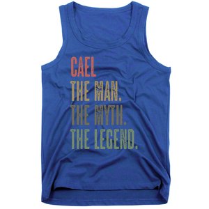 Cael Great Gift The The Myth The Legend Funny Great Gift Name Gift Tank Top