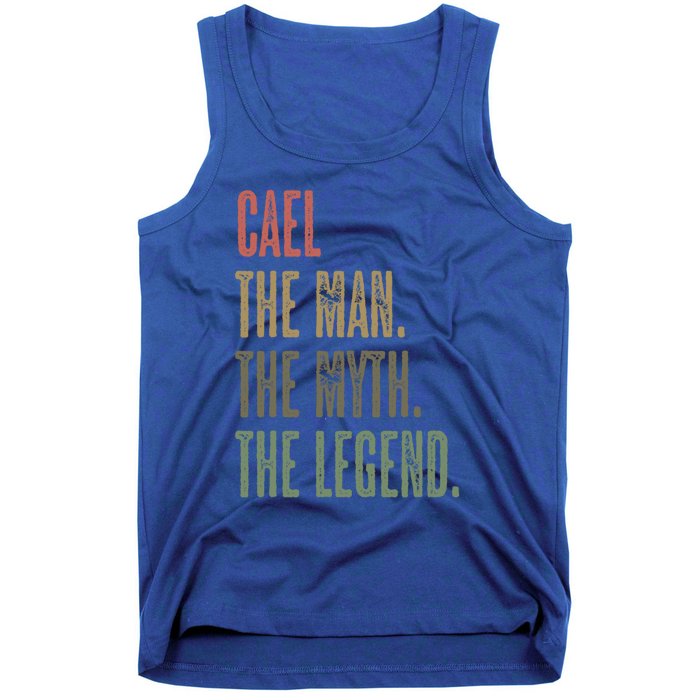 Cael Great Gift The The Myth The Legend Funny Great Gift Name Gift Tank Top