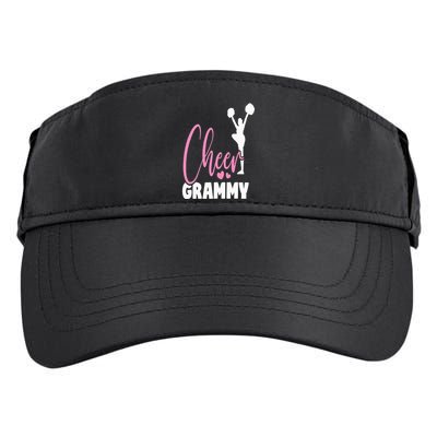 Cheer Grammy Grandma Cheerleader Grandmother Nana Hearts Adult Drive Performance Visor