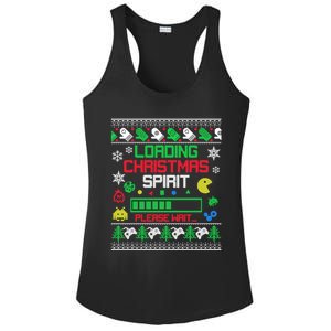 Christmas Gaming Gift Loading Christmas Spirit For Gamer Ugly Meaningful Gift Ladies PosiCharge Competitor Racerback Tank