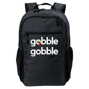 Cute Gobble Gobble Turkey Pilgrim Little Boys Thanksgiving Daily Commute Backpack