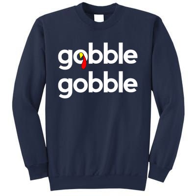 Cute Gobble Gobble Turkey Pilgrim Little Boys Thanksgiving Sweatshirt