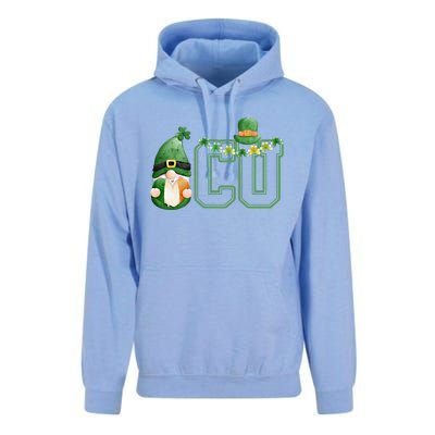 Cute Gnome Green Shamrock Funny Icu Nurse St Patricks Day Meaningful Gift Unisex Surf Hoodie