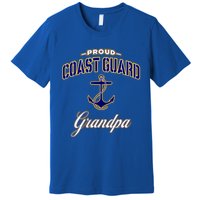 Coast Guard Grandpa Funny Gift For Men Premium T-Shirt