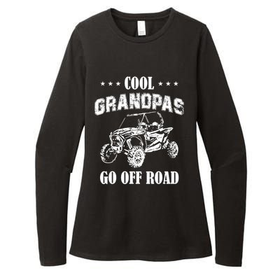 Cool Grandpas Go Off Road UTV ATV 4 Wheeler Off Road Riding Womens CVC Long Sleeve Shirt