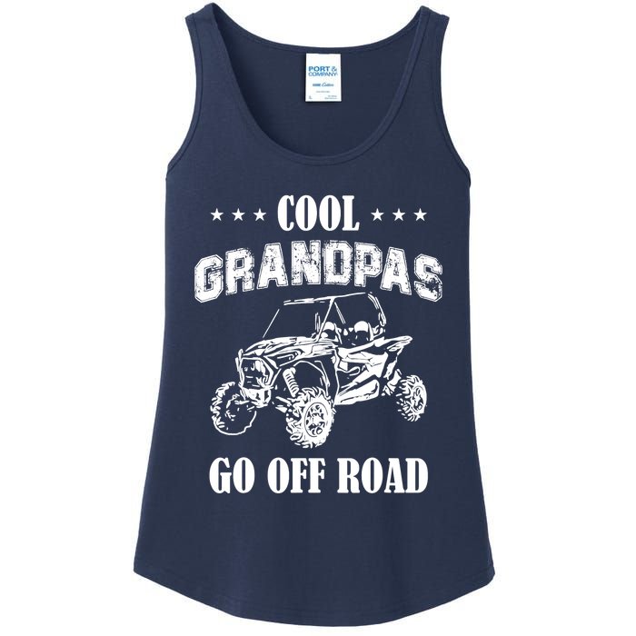 Cool Grandpas Go Off Road UTV ATV 4 Wheeler Off Road Riding Ladies Essential Tank