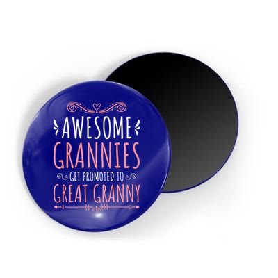 Cute Great Granny Grannies Promoted To Great Granny Gift Magnet