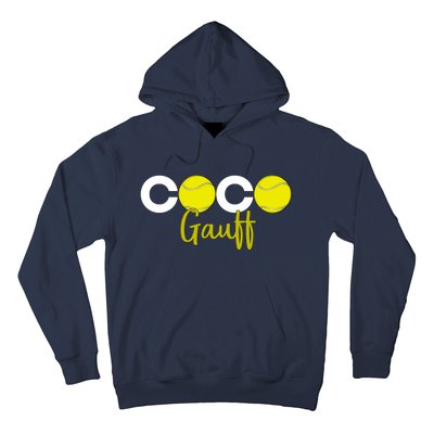 Coco Gauff Gauff Call Me Coco Coco Fan Softball Lover Hoodie