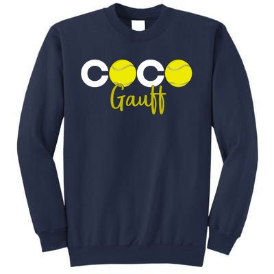 Coco Gauff Gauff Call Me Coco Coco Fan Softball Lover Sweatshirt