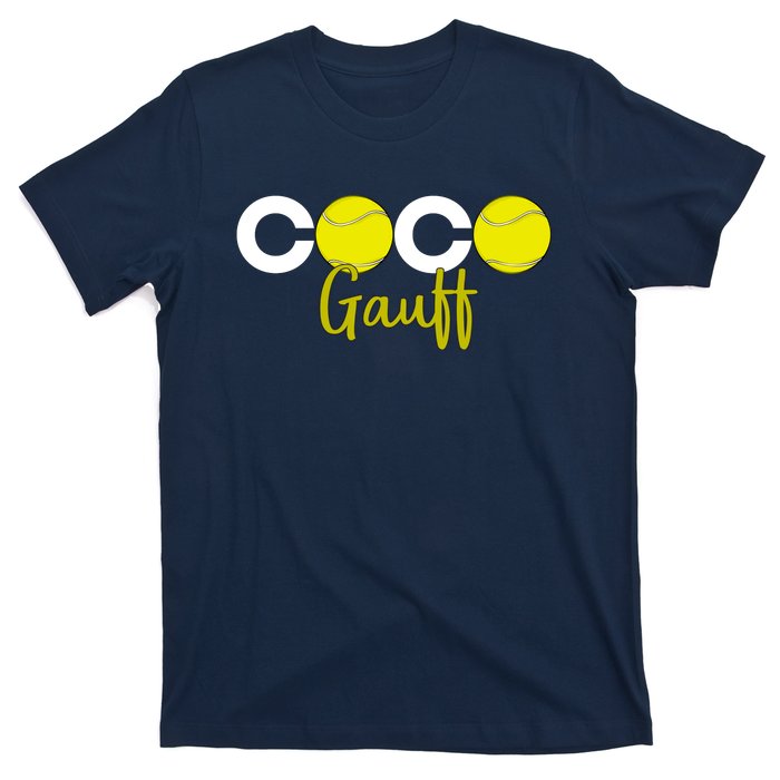 Coco Gauff Gauff Call Me Coco Coco Fan Softball Lover T-Shirt