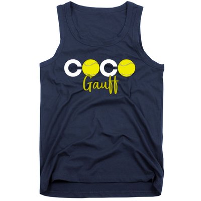 Coco Gauff Gauff Call Me Coco Coco Fan Softball Lover Tank Top