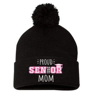 College Graduation Gift For Proud Class Of 2021 Senior Mom Pom Pom 12in Knit Beanie