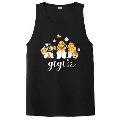 Cute Gigi Gnomes With Bees And Sunflower Country Style Funny Gift PosiCharge Competitor Tank