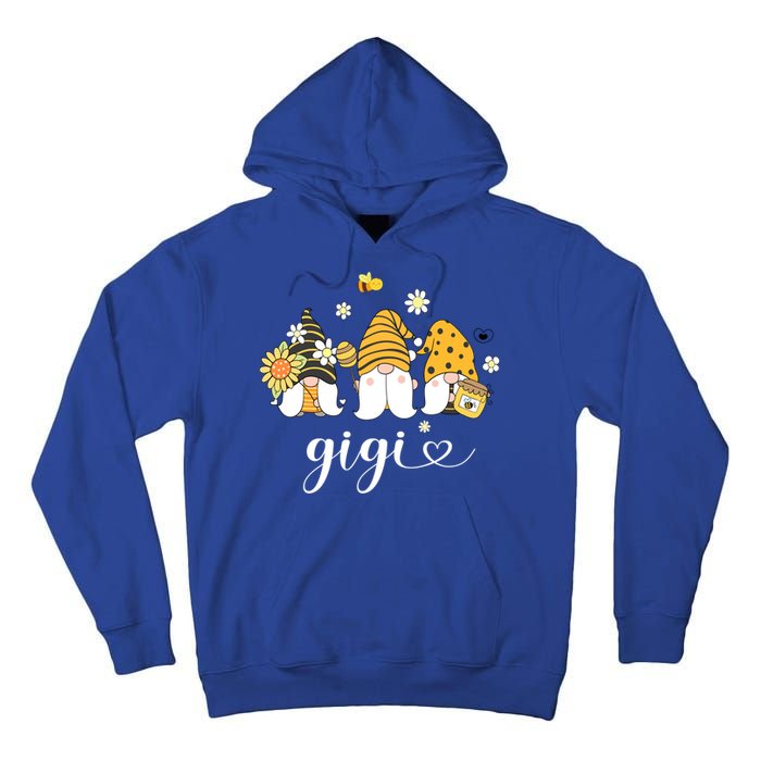 Cute Gigi Gnomes With Bees And Sunflower Country Style Funny Gift Tall Hoodie