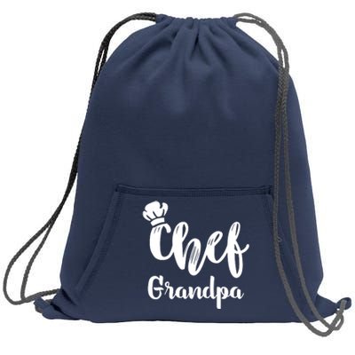 Chef Grandpa Grandfather Cooking T Sweatshirt Cinch Pack Bag