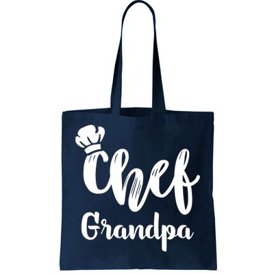 Chef Grandpa Grandfather Cooking T Tote Bag