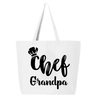 Chef Grandpa Grandfather Cooking T 25L Jumbo Tote