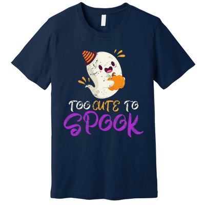 Cute Ghoul Gift Idea Spooky Ghost Halloween Premium T-Shirt