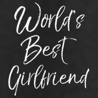 Cute Girlfriend Gift Fromfriend World's Best Girlfriend Beanie