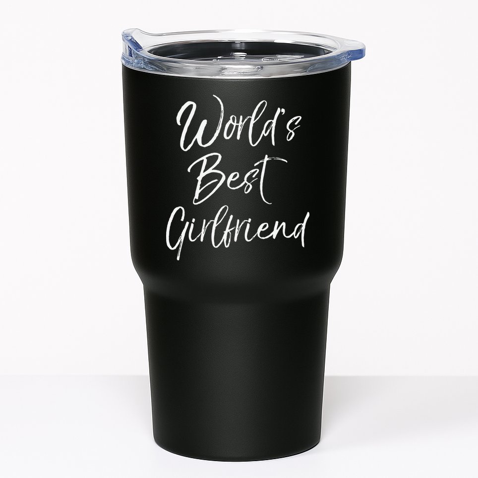 Cute Girlfriend Gift Fromfriend World's Best Girlfriend Tumbler