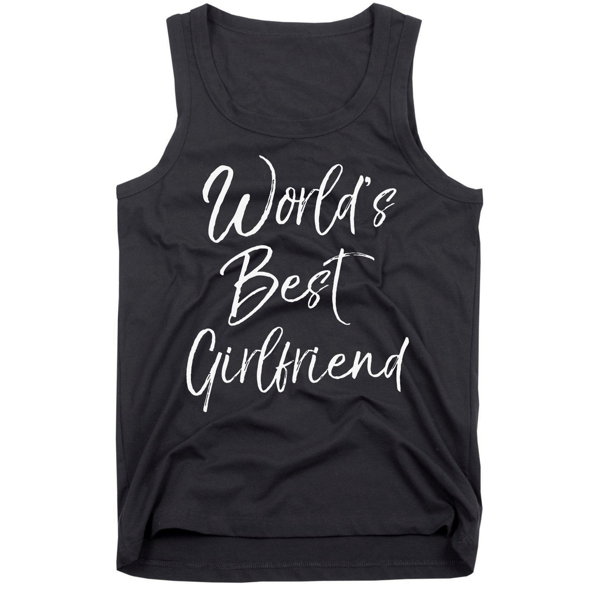 Cute Girlfriend Gift Fromfriend World's Best Girlfriend Tank Top
