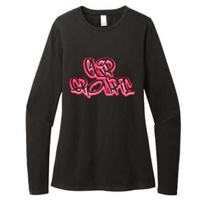 Clip Groupe Graffiti Womens CVC Long Sleeve Shirt