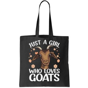 Cool Goat Girl Goat Whisperer Farm Animal Farmer Tote Bag