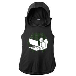 Computer Gamer Gift Wasd Keyboard Pc Gaming Gift Ladies PosiCharge Tri-Blend Wicking Draft Hoodie Tank