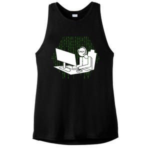 Computer Gamer Gift Wasd Keyboard Pc Gaming Gift Ladies PosiCharge Tri-Blend Wicking Tank