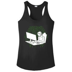 Computer Gamer Gift Wasd Keyboard Pc Gaming Gift Ladies PosiCharge Competitor Racerback Tank