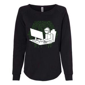 Computer Gamer Gift Wasd Keyboard Pc Gaming Gift Womens California Wash Sweatshirt