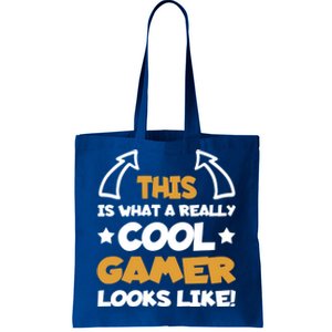 Cool Gamer Gaming Gamers Computer Video Games Funny Saying Gift Tote Bag