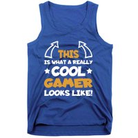 Cool Gamer Gaming Gamers Computer Video Games Funny Saying Gift Tank Top