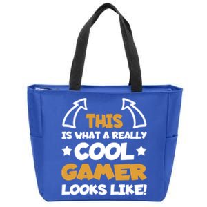 Cool Gamer Gaming Gamers Computer Video Games Funny Saying Gift Zip Tote Bag