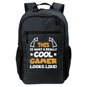 Cool Gamer Gaming Gamers Computer Video Games Funny Saying Gift Daily Commute Backpack