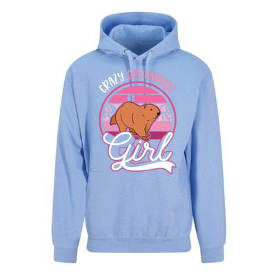 Crazy Groundhog Girl Marmot Girl Woodchuck Unisex Surf Hoodie