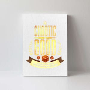 Chaotic Good Good Intentions Questionable Methods Canvas