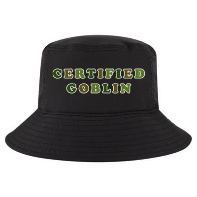 Certified Goblin Goblincore Clothes Aesthetic Cottagecore Gift Cool Comfort Performance Bucket Hat