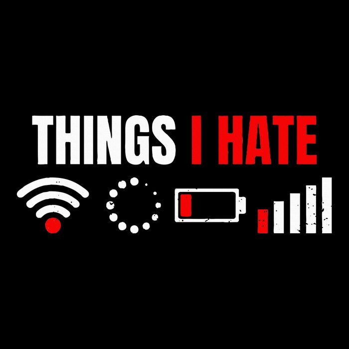 Computer Geek Gift Things I Hate Hilarious Gamer Present Mousepad