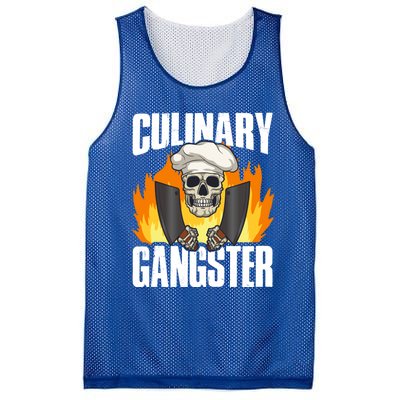 Culinary Gangster Great Gift Mesh Reversible Basketball Jersey Tank