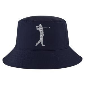 Cute Golfer Golf Club Funny Golfing Gift Cool Comfort Performance Bucket Hat